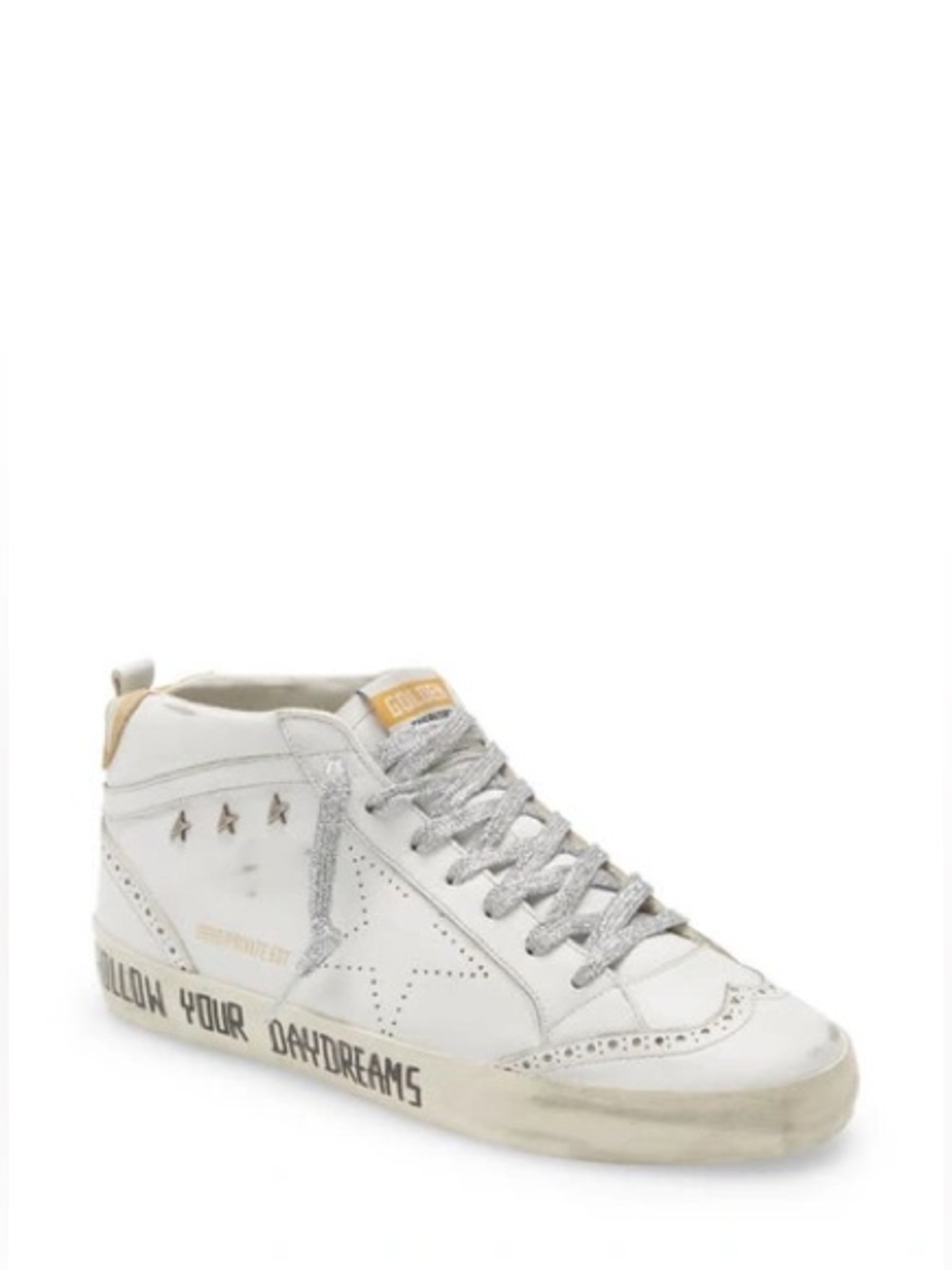 Golden Goose ‘Follow Your Daydreams’ Midstar Made In Italy Leather Sneakers